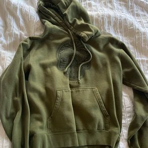 Medium Obey olive green hoodie!